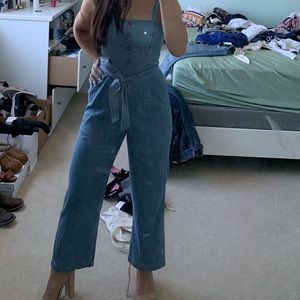 Abercrombie & Fitch Denim Jumpsuit